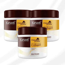 Mascarilla de Colágeno Karseell Original: Renovación y Brillo para El Cabello 500ml | Compra 1 y Lleva 2